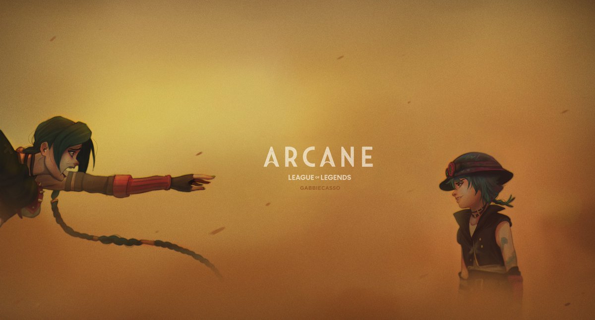 gabbiecasso's tweet photo. Jinx &amp; Isha | Act 2 
#Arcane https://t.co/9YyAFE7VIo