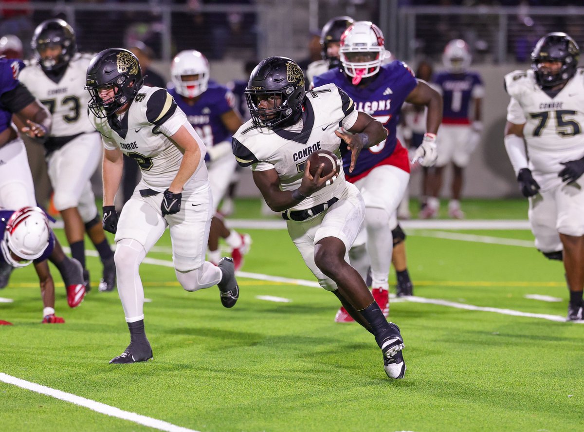 MontanaCortez1's tweet photo. 2025 SMU RB @Dramekco7 Ends the night with‼️
⭐️15 carries
⭐️150 Yards
⭐️1 Td
With a 1st round playoff win over Aldine Davis..
#GoodJobTigers 🐅
#SMU🐎
#2ndRoundBound https://t.co/fgVfc94h8o