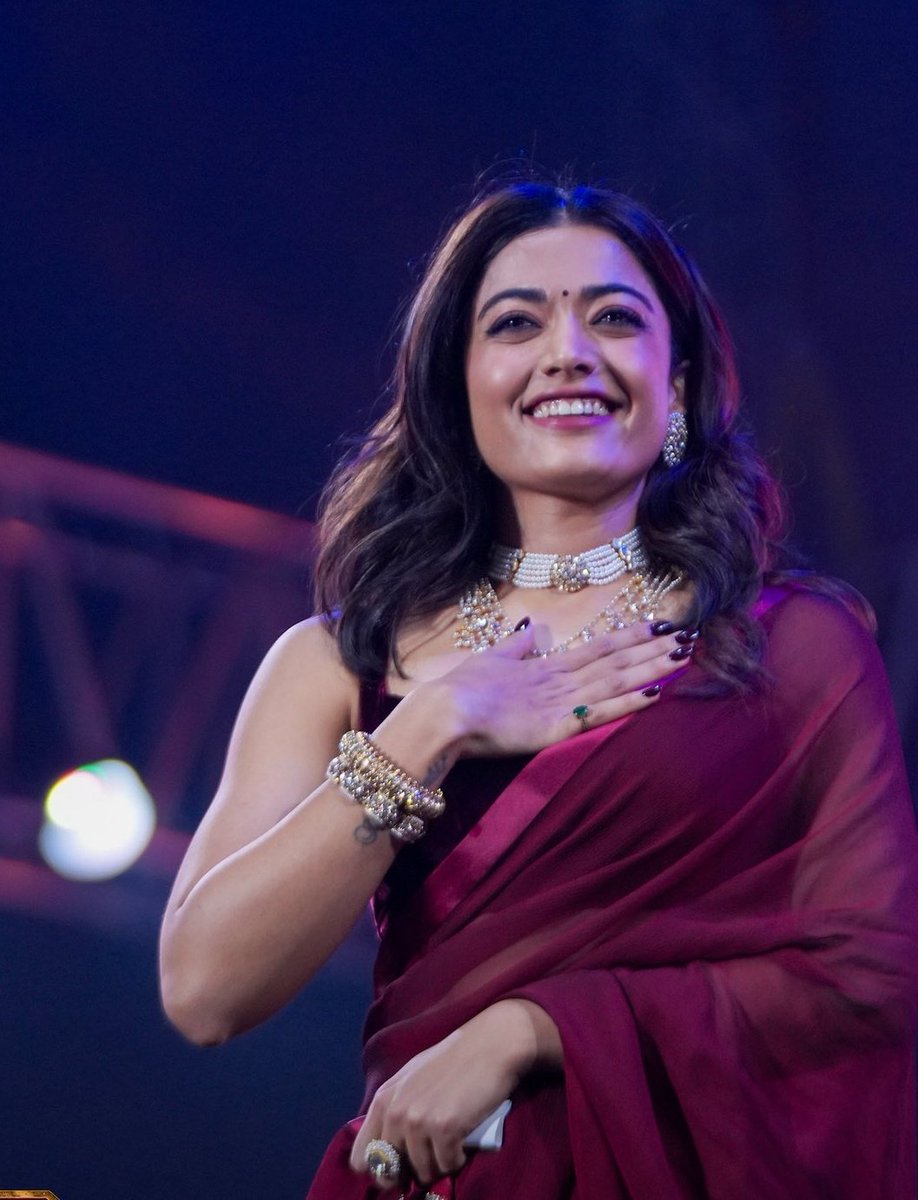 .<a href="/iamRashmika/">Rashmika Mandanna</a> From Pushpa 2 Trailer Launch event! #Pushpa2TheRule