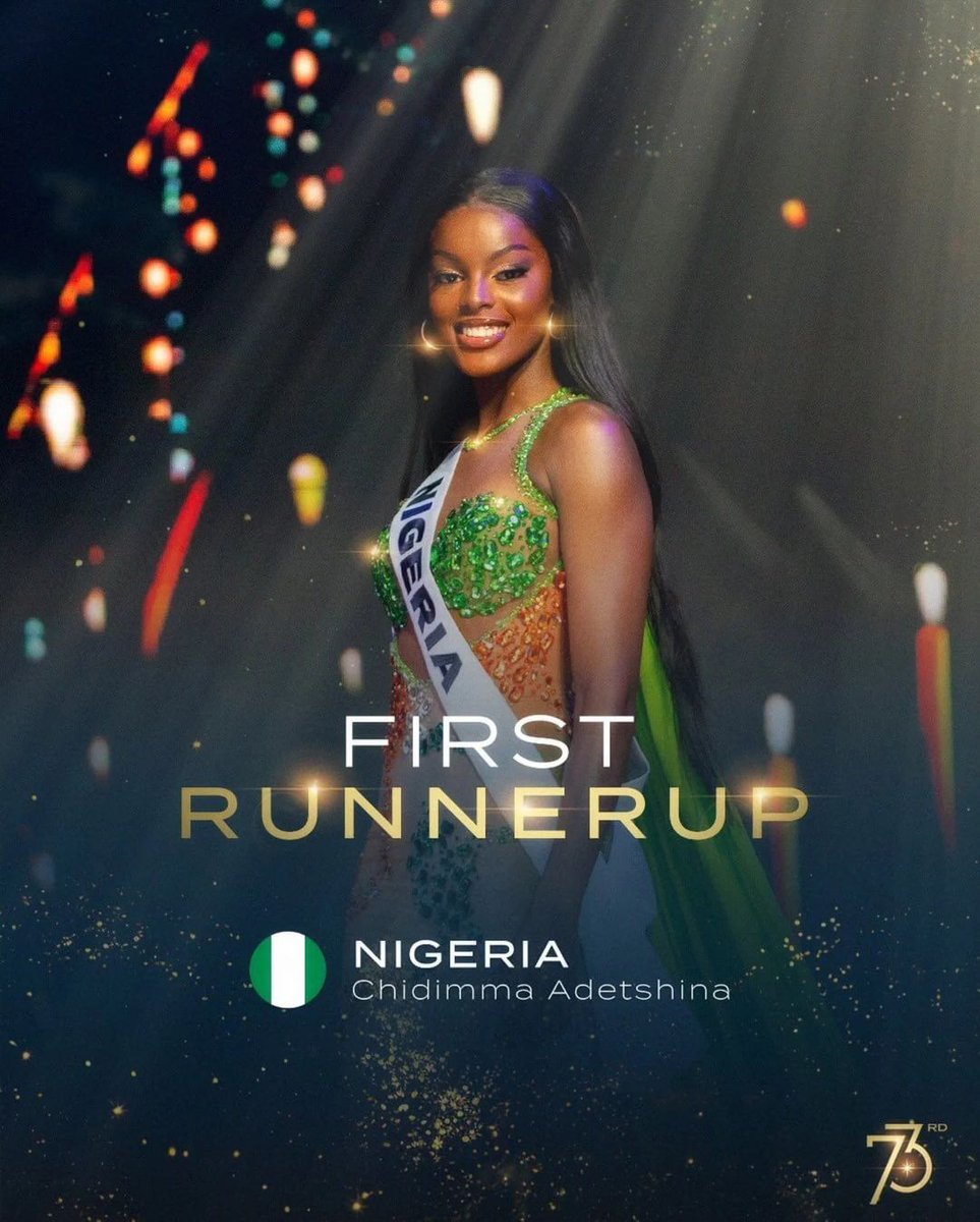 AfricaFactsZone's tweet photo. Africa's most beautiful woman, Chidimma Vanessa Adetshina thanks Nigerians for their support, says they saved her life.

She also thanked Africans as a whole for their love and support. https://t.co/c82JXKxjnO