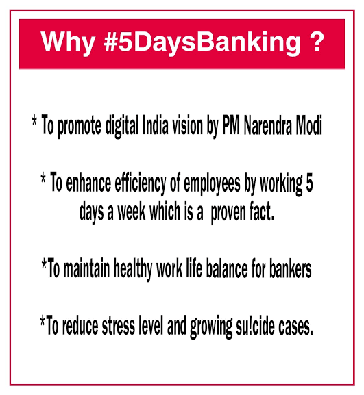 amrit_ansh87's tweet photo. हमे #5DaysBanking चाहिये और वो हम ले के रहेंगे,जब 2nd और 4th शनिवार छुट्टी कि मांग उठी थी तब,विरोध मे तरह तरह के तर्क दिये गये थे,अब जब #StrikeFor5DaysBanking की जबरदस्त मांग उठी है तब भी विरोध मे झुठे तर्क दिये जा रहे,पर होगा #5DaysBankingKab, पूछता है एक आम बैंकर @AIBOAOFFICIAL https://t.co/tFkQsUDSp5