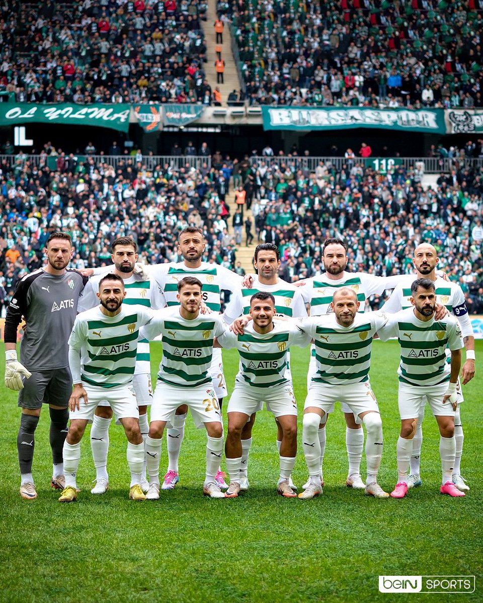 🐊 Bursaspor, yoluna emin adımlarla devam ediyor

🏟️ 11 Maç
✅ 9 Galibiyet
🤝 2 Beraberlik
⚽ 24 Atılan Gol
❌ 2 Yenilen Gol

🥇 Nesine 3. Lig 1. Grup’ta en yakın rakibi Karşıyaka’nın 4 puan önünde, lider! #beINSPORTS