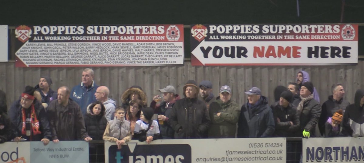 poppiestrust's tweet photo. Our ALL WORKING TOGETHER boards are looking great at Latimer Park!
Still time for you to join the Trust and add your name to the boards before the TV cameras roll up...
https://t.co/MUbi7WOJ5r
#AllWorkingTogether 🔴⚫️ https://t.co/3SVv0kCxF8