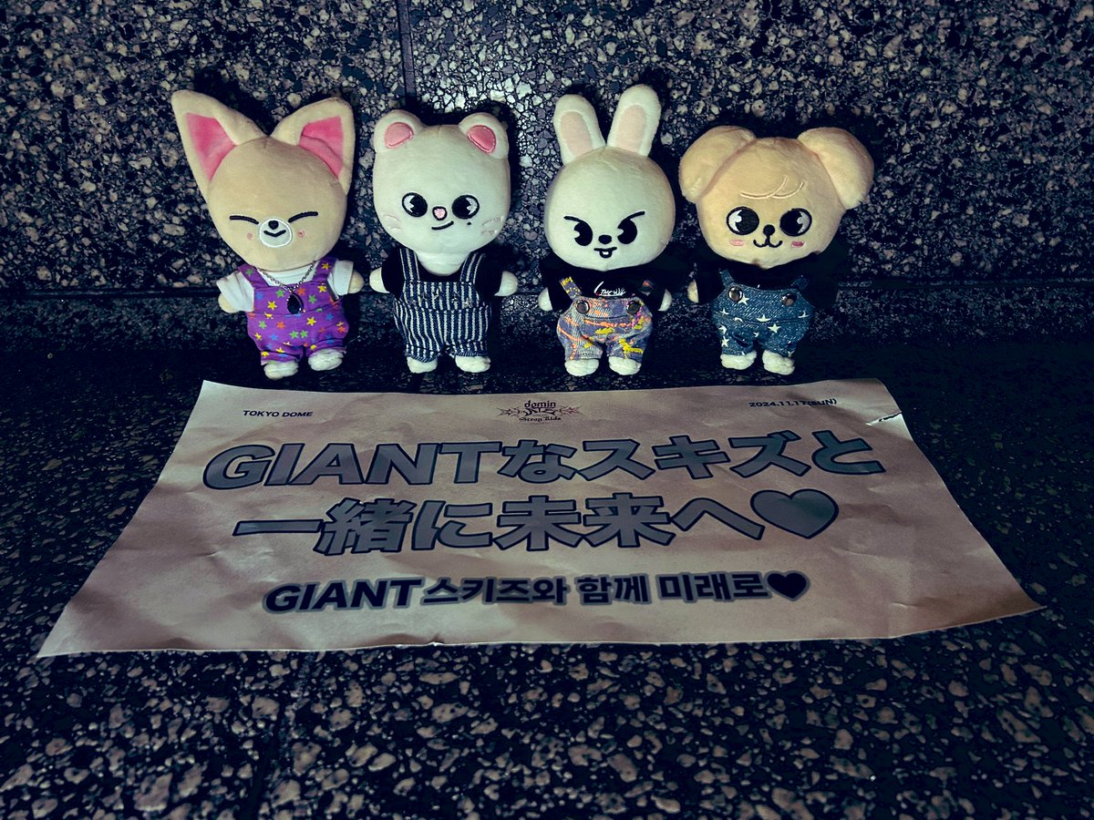 KyoN_holy's tweet photo. スキズデーが終わりました。
交換などで私と会ってくださったステキなSTAYの皆さま、本当にありがとうございました(*´˘`*)♡
最高に楽しい3日間でした♡

#StrayKids 
#StrayKids_dominATE_JAPAN https://t.co/yiNvzqpcr7