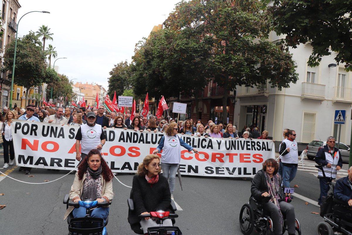 portusanidad's tweet photo. Salimos a defender nuestra sanidad pública.

Toda Andalucía se moviliza por su salud, por lxs profesionales de la sanidad y por una atención digna y de calidad. 

#sanidadpública https://t.co/S1Q4GOSWWk
