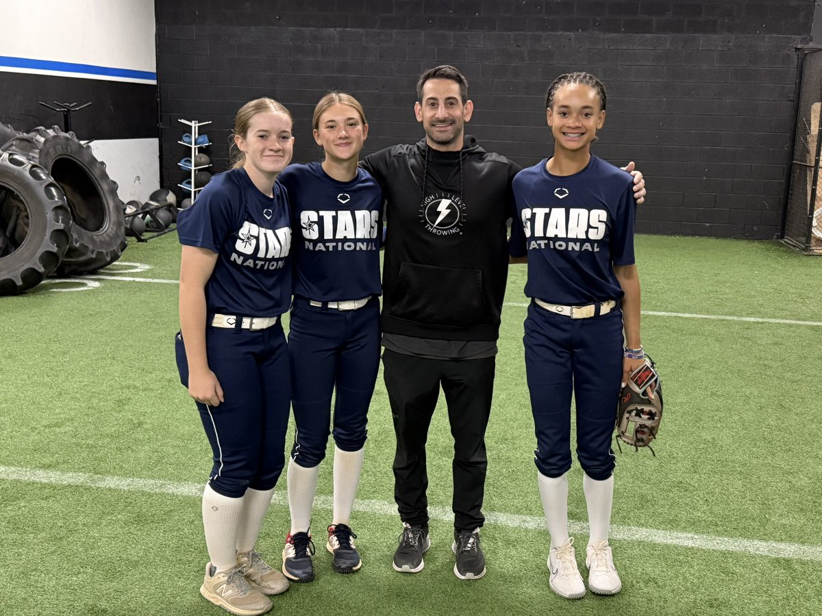 Alex McLellan 2027 (@ajmclellan2027) on Twitter photo Had a great time at the HLT Clinic with <a href="/Wass_Strength/">Austin Wasserman</a>! Thank you for the amazing coaching and drills to work on getting that velo up! Also got to see some other ⭐️s <a href="/AbigailClem2027/">Abigail Clemens 2027</a> and <a href="/IvyJones2029/">Ivy Jones 2029</a> !
<a href="/StarsNat16U/">Stars National 16U</a> <a href="/StarsParson/">MD Stars National/Fastpitch-Parson</a> <a href="/starsnationalfp/">Stars Organization</a> <a href="/Coach_Avant/">AJ Avant</a> <a href="/ExtraInningSB/">EXTRA INNING SOFTBALL</a> Had a great time at the HLT Clinic with <a href="/Wass_Strength/">Austin Wasserman</a>! Thank you for the amazing coaching and drills to work on getting that velo up! Also got to see some other ⭐️s <a href="/AbigailClem2027/">Abigail Clemens 2027</a> and <a href="/IvyJones2029/">Ivy Jones 2029</a> !
<a href="/StarsNat16U/">Stars National 16U</a> <a href="/StarsParson/">MD Stars National/Fastpitch-Parson</a> <a href="/starsnationalfp/">Stars Organization</a> <a href="/Coach_Avant/">AJ Avant</a> <a href="/ExtraInningSB/">EXTRA INNING SOFTBALL</a>