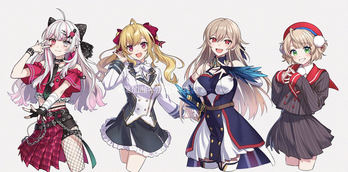 にじさんじ所属 葉加瀬冬雪さん( @Hakase_Fuyuki )新3D衣装お披露目