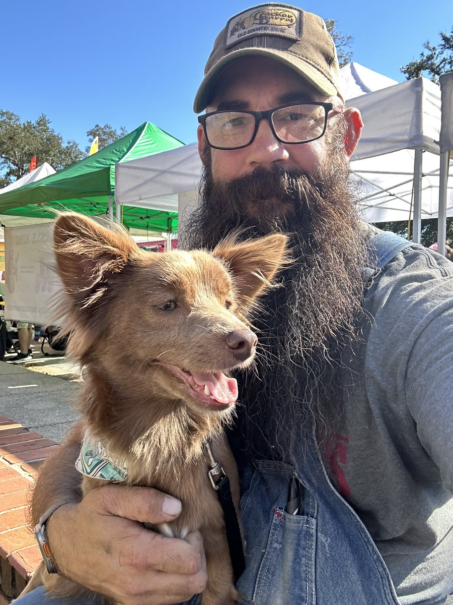 Took my new rescue buddy “Chester” to his Farmers Market Saturday and he ❤️ it!
<a href="/AnchoredMarkets/">Anchored Market Ventures</a>