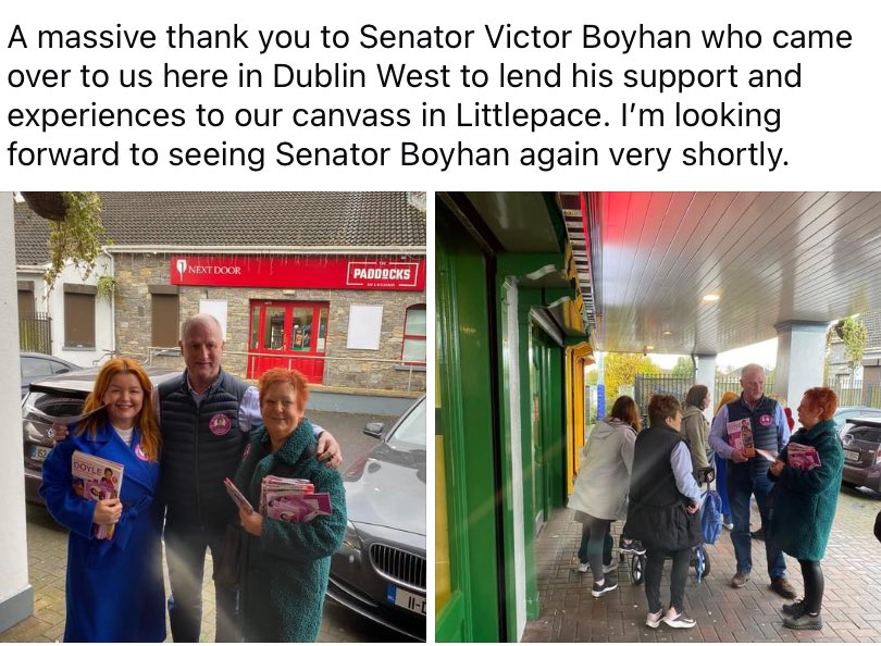 Cllr Tania Doyle(Fingal County Council) (@taniadoylecllr) on Twitter photo 