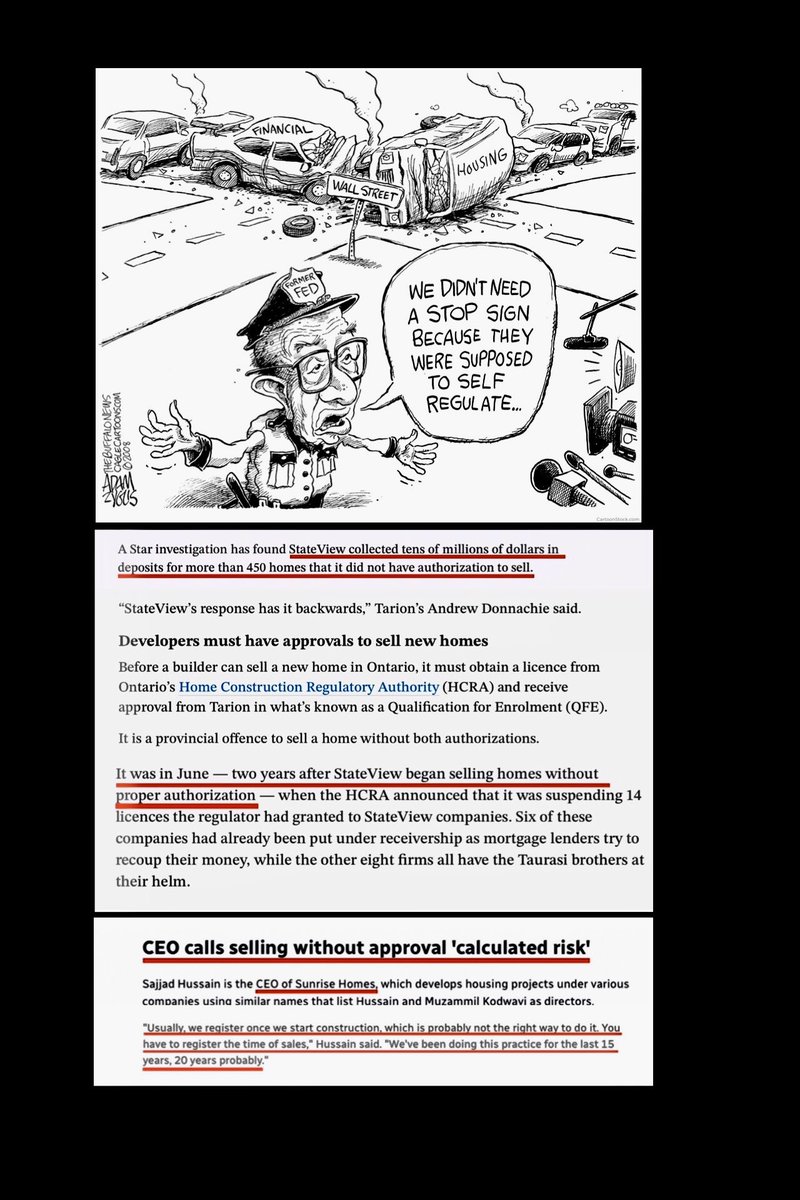 GayleDudeck's tweet photo. @ReformTarion @CPBH01 @Tarion_ON @RakocevicT @SheilaWang_ @ToddJMcCarthy Right-on! You would think @Tarion_ON would pro-actively police builders that are selling homes w/out a @hcraontario license or #Tarion QFE?
Now since Tarion’s guarantee fund has lost millions they now want buyers to do that policing work for them!?
#TotalBS #LaxRules https://t.co/nLTDC3UPXt