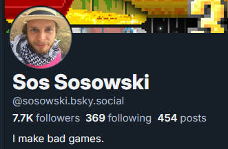 Sosowski's tweet image. 
