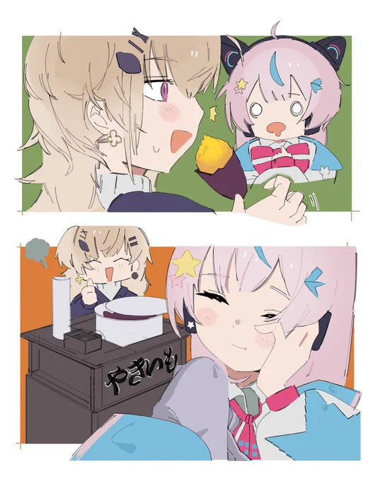 【@Sweet_Moji_Moji】さんのリクエストでイラストを描かせていただきました✨ 