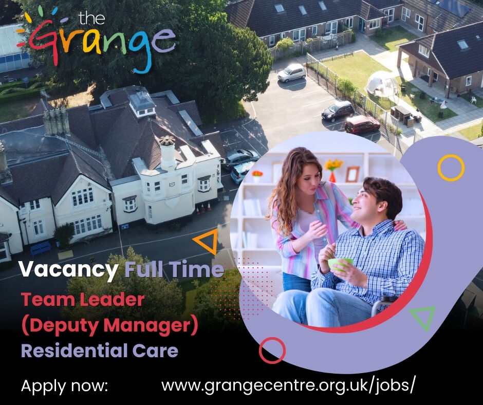 Vacancy - Team Leader Residential Care - Full Time
Looking for your next meaningful career move? We are seeking a passionate Team Leader (Deputy Manager) to join us at The Grange Centre in Bookham. Interested in joining our caring community? Visit grangecentre.livevacancies.co.uk/#/job/details/9
