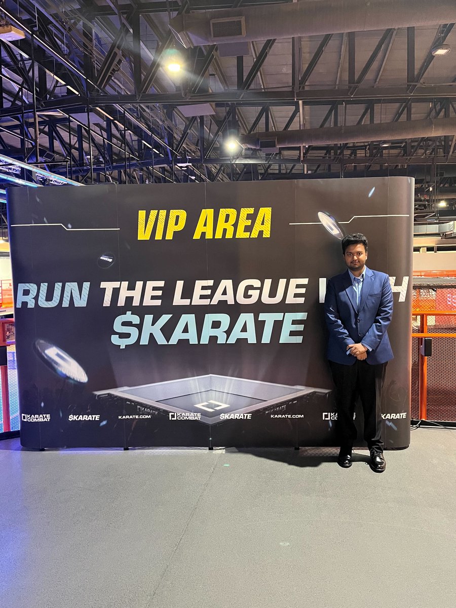 HimanshuAgarw25's tweet photo. π@karateCombat KCK3! π₯π₯
π₯Huge thanks to the Karate Combat team for organizing such a spectacular event and for the warm hospitality. Your dedication to showcasing the best of combat sports is truly inspiring!β¨
@Hedera #KCK3 #ThankYou https://t.co/0NItepteYM