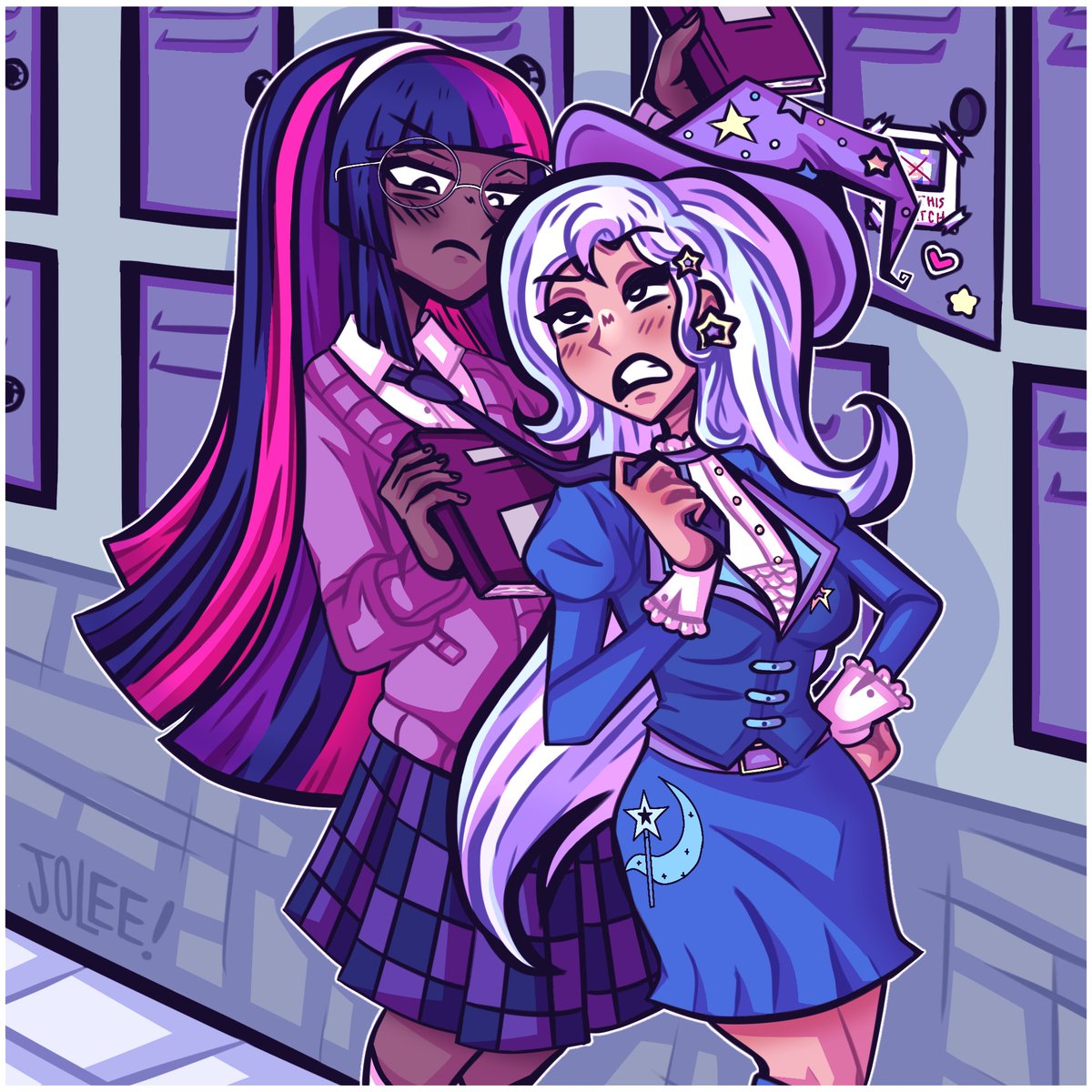 Joboqs's tweet photo. They're exes in my head 
#mylittlepony #twixie #twitrix https://t.co/6Fh5SfomcI