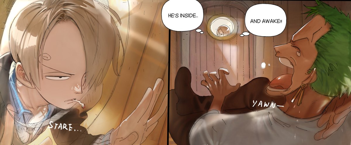 《The Deal &amp; The Meal 》(All 59P)   

P8-P10

#ゾロサン #zosan
(Total of 5 pictures, 2 is in the comments)