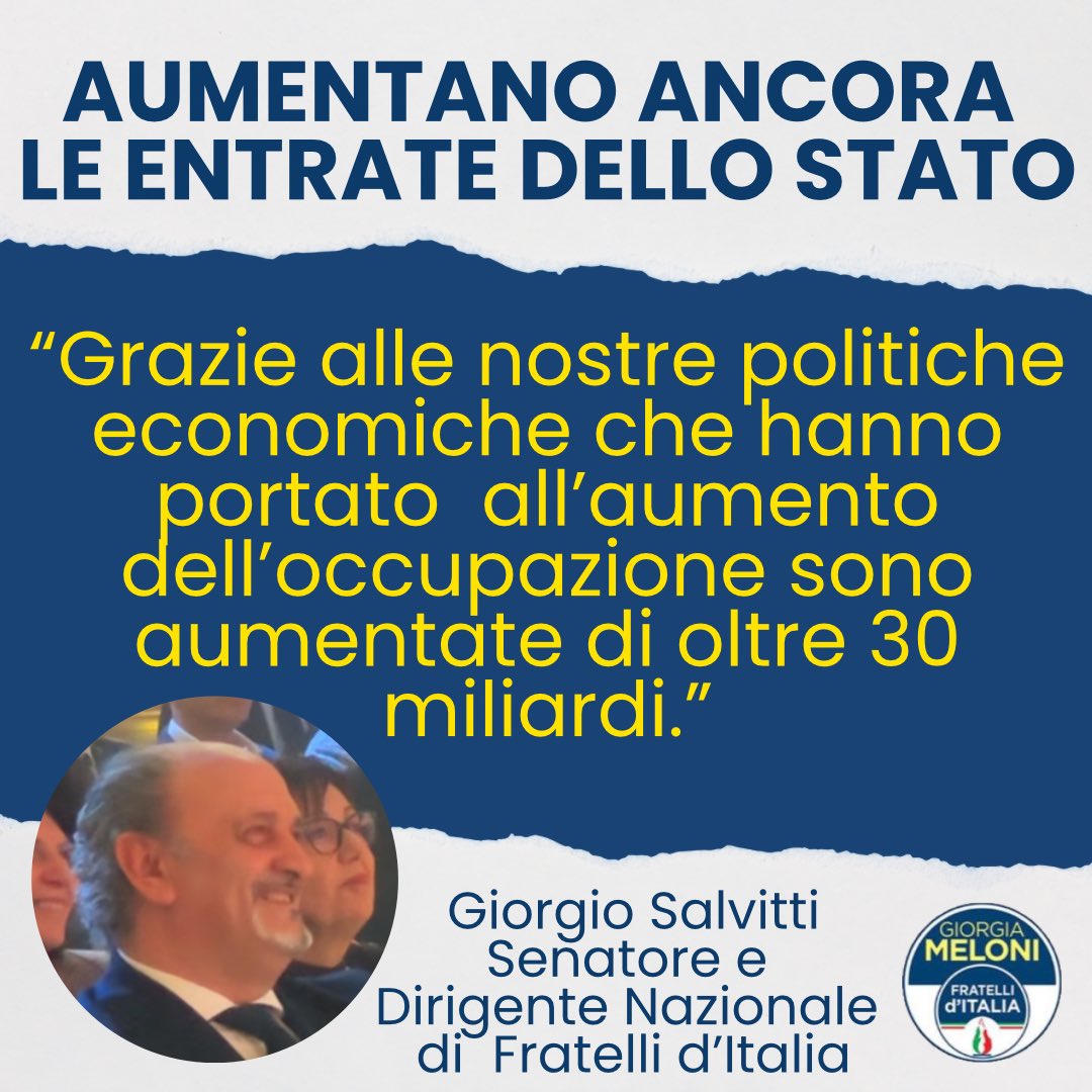 Giorgio Salvitti (@giorgiosalvitti) on Twitter photo Alle favole delle opposizioni non crede piu' nessuno ed e' ora che chi ha accusato questa maggioranza di essere dalla parte degli evasori chieda scusa. <a href="/FratellidItalia/">Fratelli d'Italia 🇮🇹</a> #GovernoMeloni Alle favole delle opposizioni non crede piu' nessuno ed e' ora che chi ha accusato questa maggioranza di essere dalla parte degli evasori chieda scusa. <a href="/FratellidItalia/">Fratelli d'Italia 🇮🇹</a> #GovernoMeloni