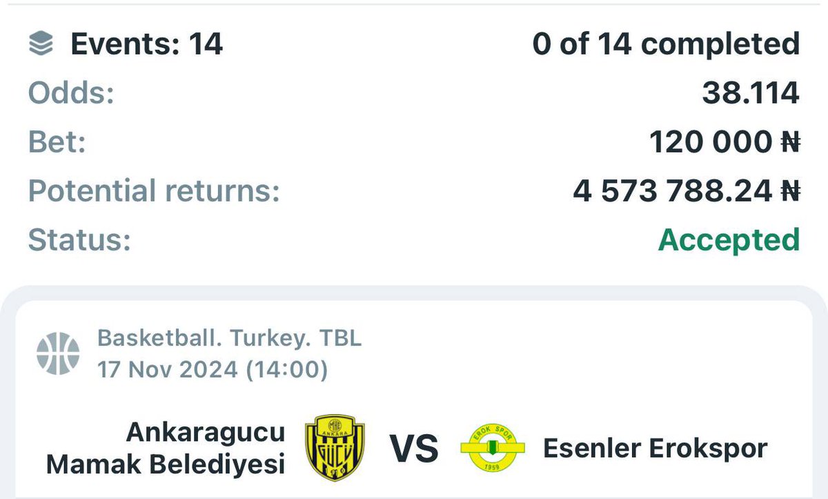Emmanuel_Tips's tweet photo. BET OF THE DAY💥 ON BETWINNER 🔞🔞🔞🔞🔞

Register on Betway here 👇
Link: https://t.co/3TPhq8zhYd

Promo Code : EMTIPS

Bet Codes: TKNM5 || ZDPM5

BET RESPONSIBLY🔞🔞🔞🔞 https://t.co/RXhxW0z5Ff