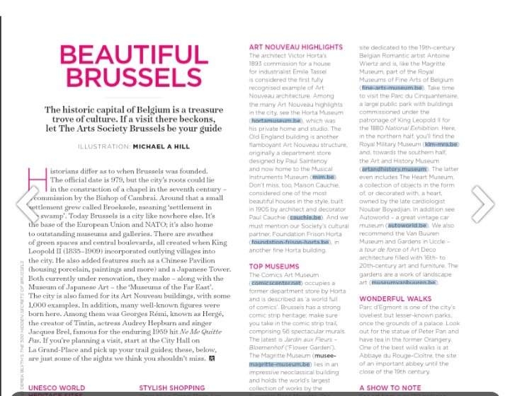 Nupur Tron (@nupurtron) on Twitter photo Thanks Etihad in flight magazine and Art society for featuring us as a must see in Brussels!
The only living museum in the world of Victor Horta in the heart of historical city center sablon.
For guided visit pls email at contact@foundation-frison-horta.be Thanks Etihad in flight magazine and Art society for featuring us as a must see in Brussels!
The only living museum in the world of Victor Horta in the heart of historical city center sablon.
For guided visit pls email at contact@foundation-frison-horta.be