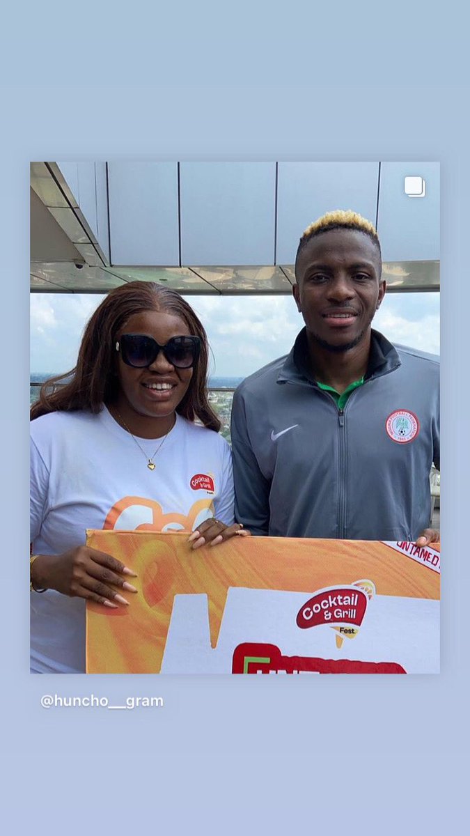 Huncho_of_uyo's tweet photo. Earlier today Super Eagles players Endorse @CockGrillFest . 
See you soon by 3pm
#cocktailandgrillfest #cocktailandgrillfest2024 #untamedrizz #hunchoexperience #uyo #trending #supereagles #victorosimhen #boniface #Wizkid #davido https://t.co/hTOY0GtV6H