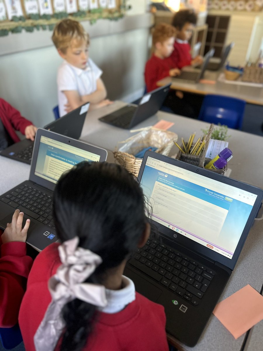 Our Year 2’s are so excited to be using <a href="/ReadingPlus/">Reading Plus</a> now! There is such an enthusiasm for reading in our class! #BGReading #BGComputing 🐇