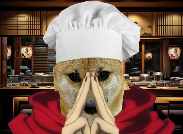 PochitaOGsol's tweet photo. Pochita is always cooking. Healthy food is important and keeps us sending 🚀

#pochita #JujutsuKaisen #jjk https://t.co/AQwX0gjQlX