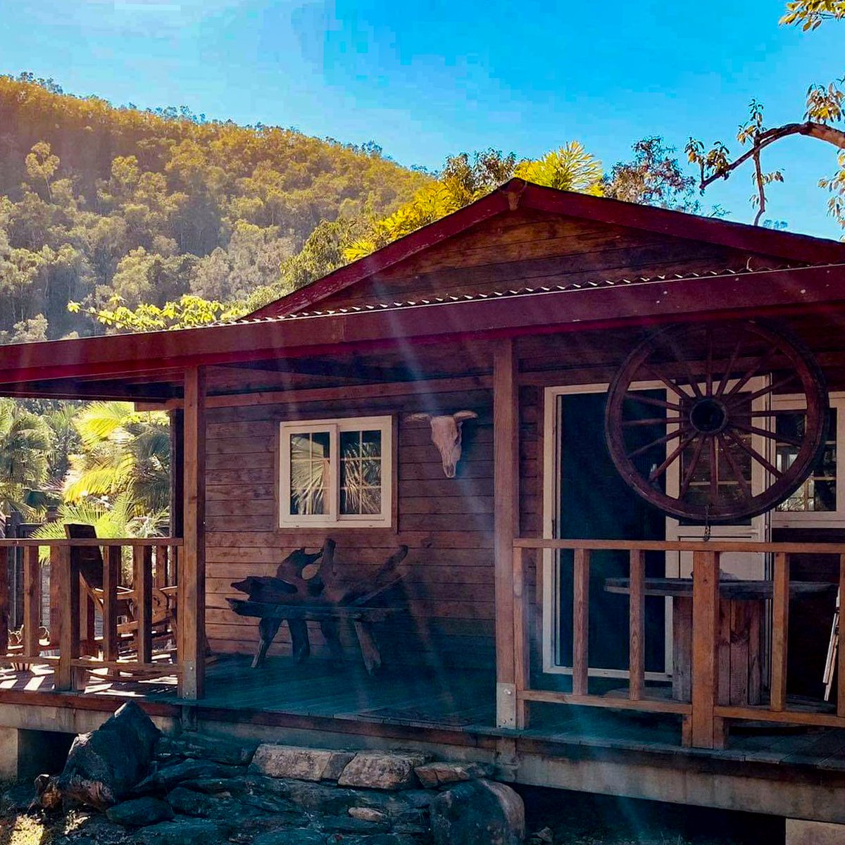NewCaledonia's tweet photo. 🌄 #SaddleUp for #adventure in #EternalNewCal! ✨ Meet Pascale, #manager of #StationLes3Creeks in #Koumac 🌿
Stay in a #chalet, #savour #WoodFiredBroussardCuisine, #explore enchanted #forests, and hear #tales from the #past in #caves! 🕯️
Learn more ➡️ https://t.co/2sAEs5zSSa https://t.co/B9jauA1MNf