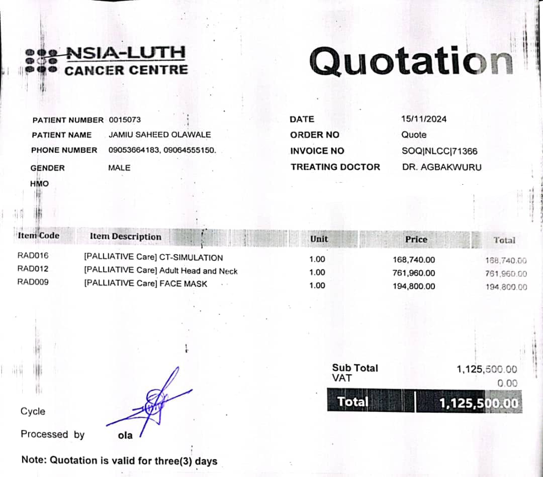 temitayo69's tweet photo. A call for support ‼️‼️‼️‼️
Dear Ummah,
We have a health issue with one of our very consistent and strong members of at the masjid  who is in dire need of our support for him to stay healthy.
The fund needed is *N1.2m* this is urgent as treatment is meant to commence immediately, https://t.co/hzwMckO4wx