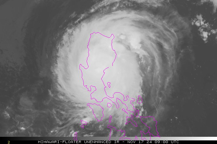 PSPHSurpemo's tweet photo. Violent Typhoon #Manyi/#PepitoPH (25W)

Man-yi Has Make 2nd Landfall in VICINITY OF DIPACULAO, AURORA As Category 4 Typhoon After Eyewall Replacement Cycle was unable and Completed After 1st Landfall in Catanduanes.

Source: PAGASA, JTWC, JMA, NOAA. https://t.co/ynUYS29utn