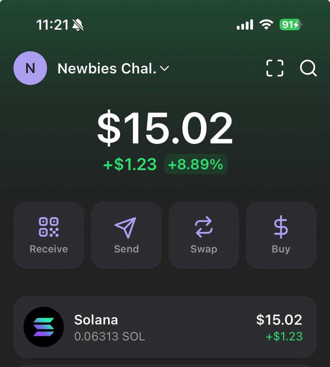 NEWBIES CHALLENGE UPDATES:

- We'll START with $15 and FINISH with 1000 $SOL
- We need only 33 TRADES with taking PROFITS at 2x.
- It's EASY for me and the team of callers.
- More than 110 spots are free and waiting to be urs.

Like, RT &amp; comment with ur TG username, and make