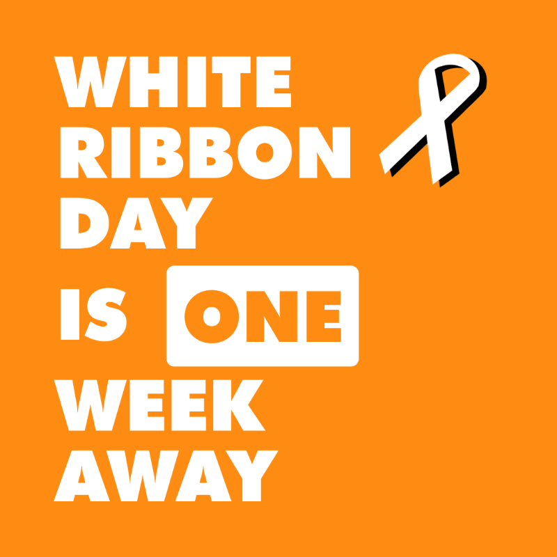 WhiteRibbon_UK's tweet photo. 🗓️ There are 7 days until #WhiteRibbonDay

November 25 is recognised as the day men show their commitment to ending violence against women and girls.

The day inspires individuals &amp; organisations to take action to challenge harmful behaviours that lead to #VAWG.

#ItStartswithMen