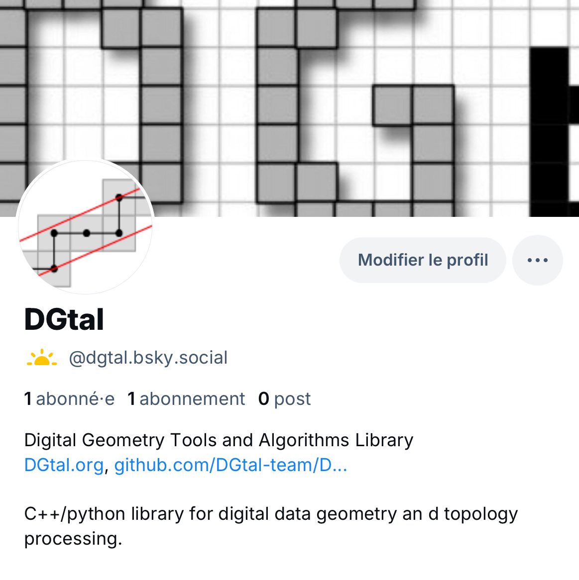 DGtal (deprecated) tweet media