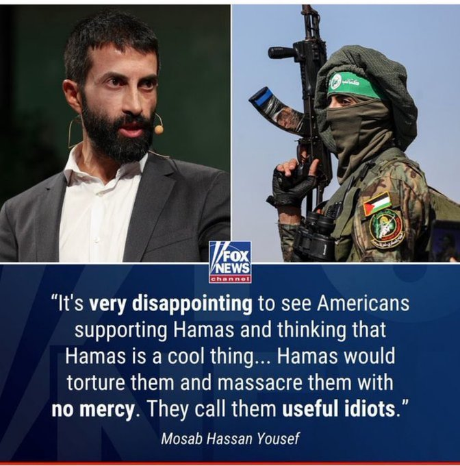 VividProwess's tweet photo. It's still one of the most impactful things this man has ever said.

It's mind-blowing how any American can blindly support Hamas, a genocidal terrorist organization, who would torture and massacre them without a second thought. https://t.co/WC35ax3aSS