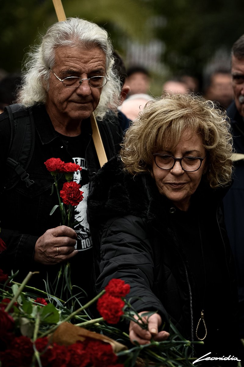 17/11/24 51η επέτειος #πολυτεχνειου
Μάγδα Φύσσα και Γιάννης Μάγγος 
#antireport #Πολυτεχνείο