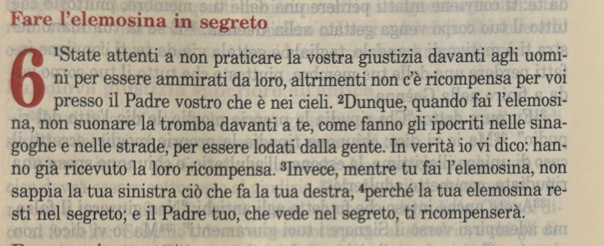 togreco's tweet photo. Oggi giornata dei #poveri.
L’ideale del Vangelo è quello di una “giustizia che si nasconde” (Simone Weil).

Con un pensiero a coloro che si portano dietro fotografi e telecamere. https://t.co/EKAfSt8ffx