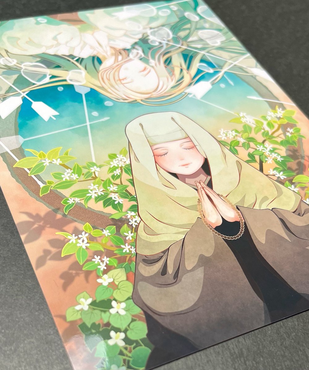 「平家物語の平徳子さんを描いた作品です今度の12月のグループ展の会場である長楽寺さ」|中山 初夏@お洋服とお絵描きのイラスト
