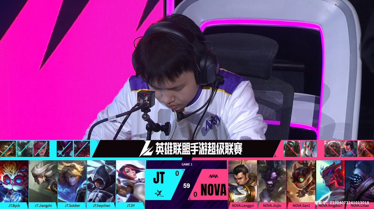 streamtenders's tweet photo. WSL4 2024 week1 day3 match1 pick& ban
: JT VS NOVA
#wildrift #fearlessdraft #lolmobile https://t.co/uNUmaKQvNK