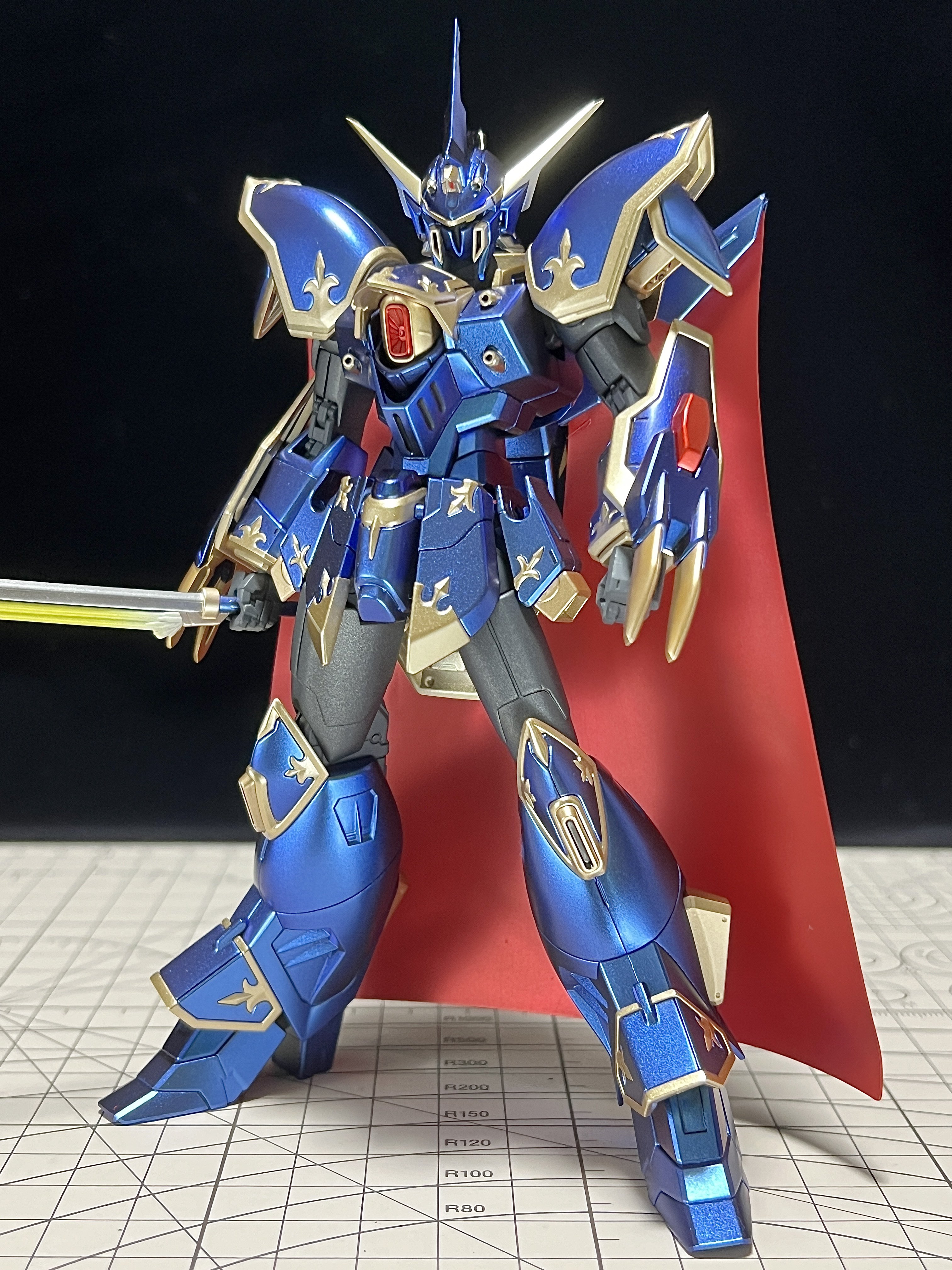 ブラックナイトスコードカルラ勇者風塗装 HG ブラックナイトスコードカルラ 改修塗装完成 | @in's Hobby Room