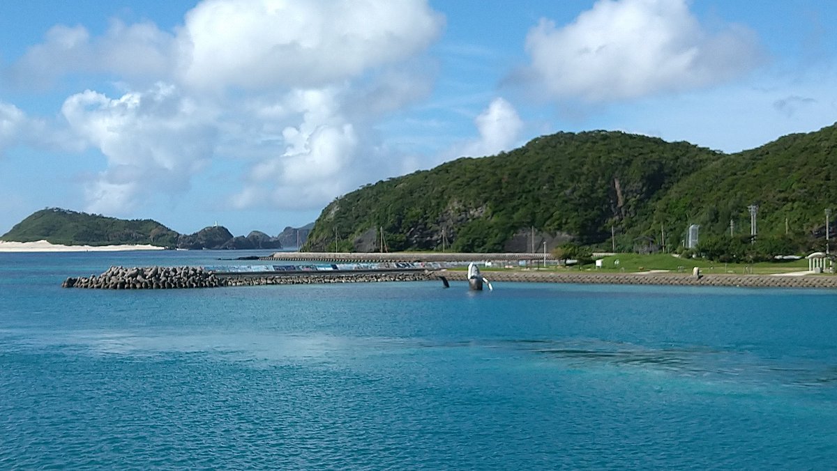 moo2kei's tweet photo. 座間味島にある座間味ダム、２年ぶりに行ってきました。ダムカードは村役場で頂きました。 https://t.co/3tdhd74HRn