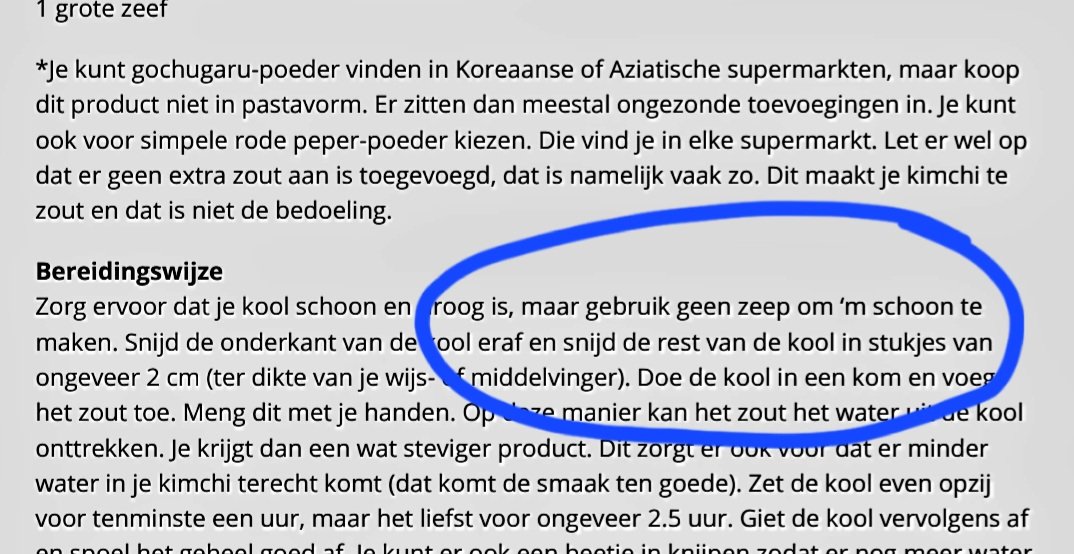 Kris10aaa's tweet photo. Zit een recept te lezen
Met kool
Moet schoon en droog zijn

MAAR gebruik GEEN ZEEP 🤔🙈

#koken #recept #kooktip https://t.co/KHlJtwIJrg