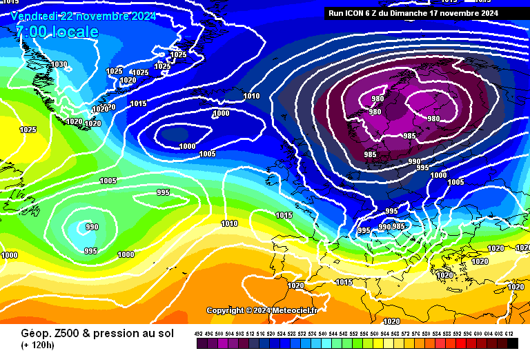 PvForecast's tweet photo. a #coldpool is forming over #scandinavia this week #snow https://t.co/bUctou8mLg