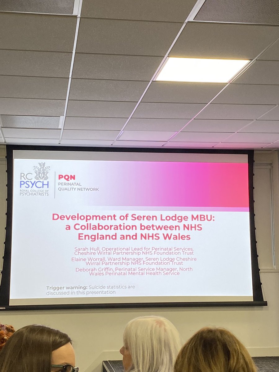 Fab day at Perinatal Quality Network Forum <a href="/rcpsychCCQI/">RCPsych CCQI</a> <a href="/rcpsych/">Royal College of Psychiatrists</a> and being able to spend time lots of time catching up with amazing colleagues across the country <a href="/MbuNottingham/">Nottingham MBU</a> and <a href="/Sarahhull13/">Sarah Hull</a> ☺️
Going back to <a href="/ribblemere/">Ribblemere MBU</a> with lots of new ideas ✨