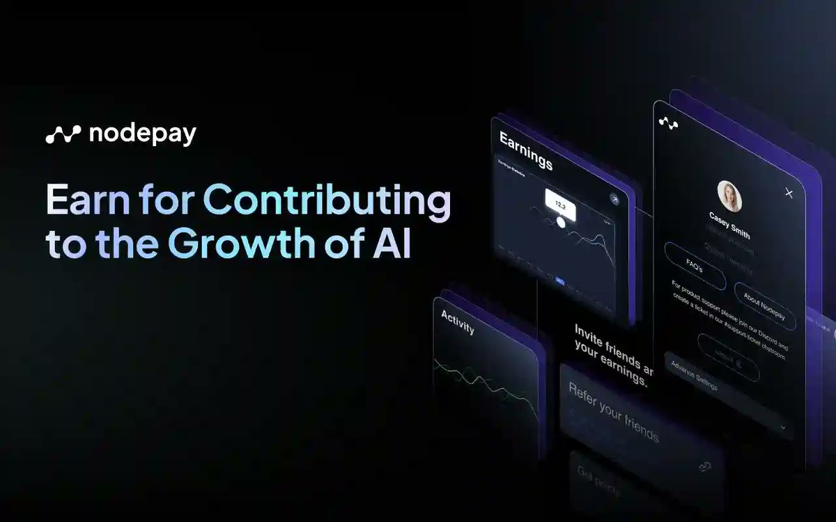 benjamin_murimi's tweet photo. Earning by training AI or share your unused bandwidth with @nodepay_ai 💵

Want early access? Its an invite-only platform!

Claim your rewards here:  https://t.co/gOy3wAEw1x #Nodepay 

Ripple Murima $SOL  Haiti Messi Satoshi Airdrop Mandago #Shibarium Salasya Catholic https://t.co/lS2IUbaAGt