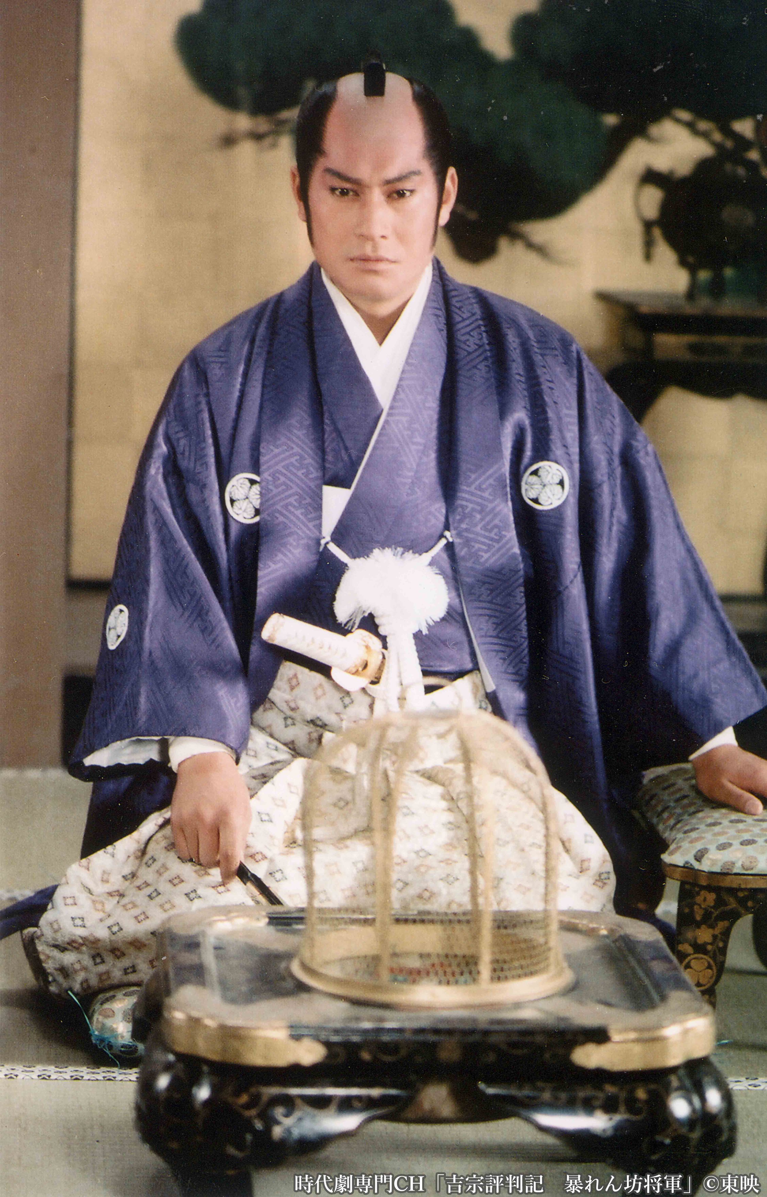 松平健　暴れん坊将軍　置き時計 松平健 暴れん坊将軍 置き時計