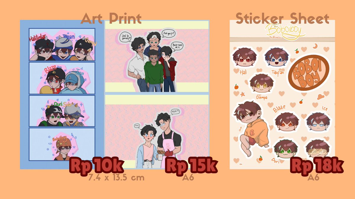 cimolibur's tweet photo. [Like &amp; RT are appreciated]  

HI!! Here Ming's after sale #cf19 PO  

○ 17 Nov - 30 Nov 2024 
○ Mail order 
○ Fandom : Boboiboy and DC Comic (Batfam and Supersons)
  
PO Here : https://t.co/pDMChXB5Vr

#comifuro #comifuro19 https://t.co/k3PmlLMG6x