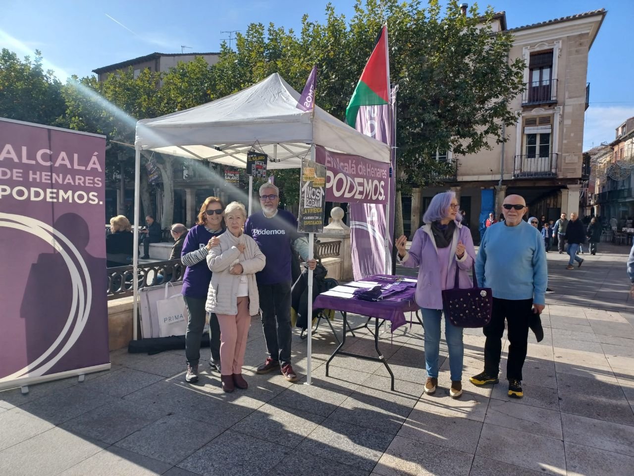 Foto cedida por Podemos Alcalá