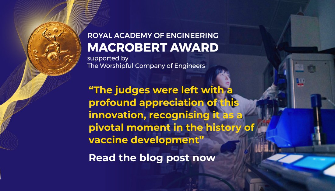🧬 How do #MacRobertAward judges decide who wins the prize? By visiting each finalist! The visit to <a href="/AstraZeneca/">AstraZeneca</a> and partners left the judges with a profound appreciation for the revolutionary manufacturing process behind the COVID-19 vaccine. Read more: macrobertaward.raeng.org.uk/award-blog/the…