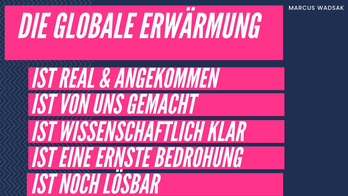 Fakten zum Klimawandel: