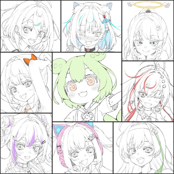 るむるむで産まれたVTuberたちなのだ!
(見知った顔のやつはAIずんだもん🫛) 