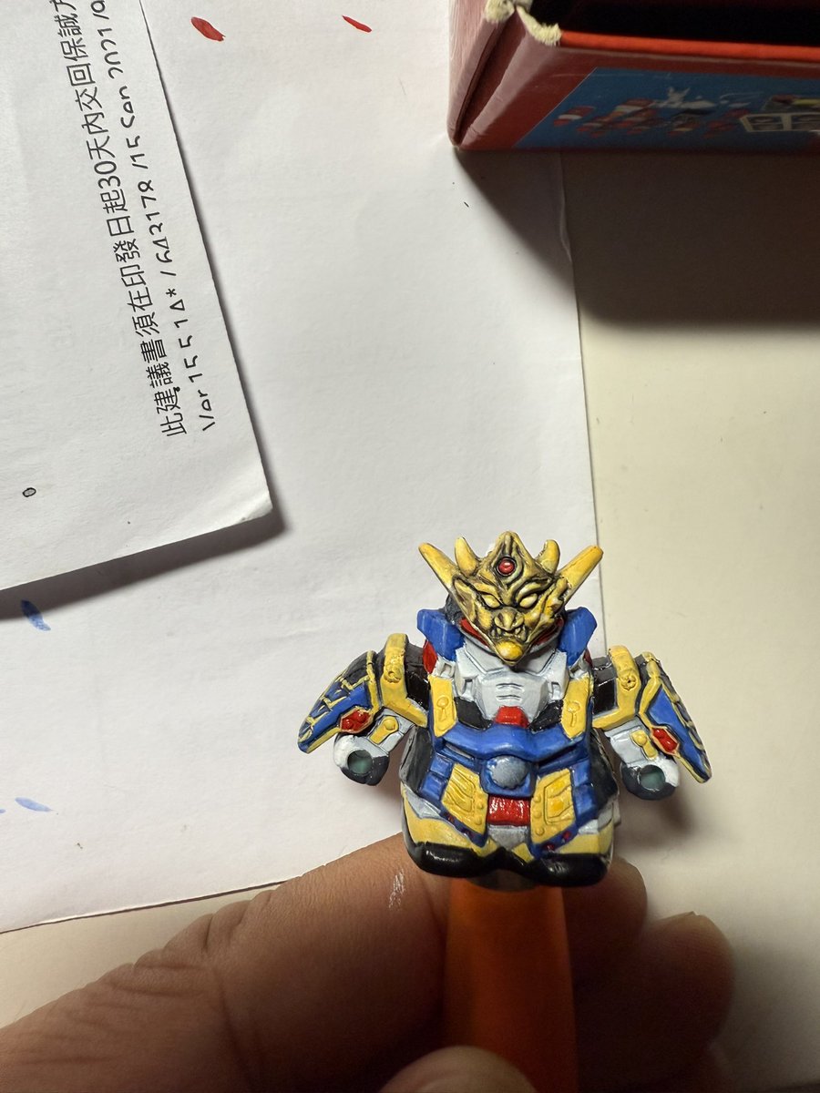 scarloks1's tweet photo. 武者荒烈驅主
練習油一下
#SDR #單色消 #ガン消し #bb戰士
#sdガンダム https://t.co/BQ6MxDreE7